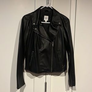 Faux Leather Jacket